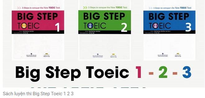Sách Big Step Toeic 1 2 3