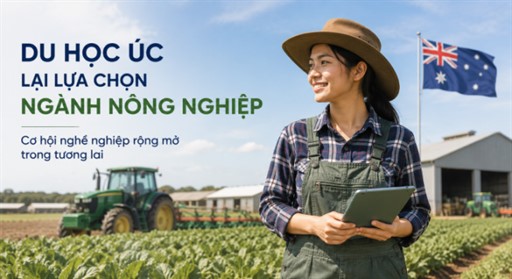 du học Úc lại lựa chọn ngành nông nghiệp