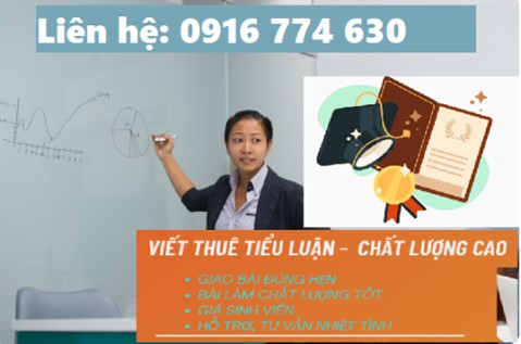 Dịch Vụ Viết Thuê Chuyên Đề, Tiểu Luận Uy Tín