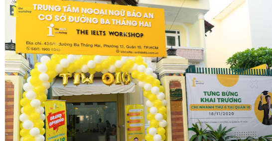 The IELTS Workshop là một thương hiệu chuyên về luyện thi IELTS