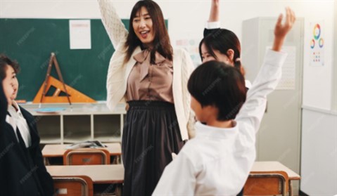 Giờ học tiếng Hàn tại Trung tâm Tiếng Hàn Vĩnh Long