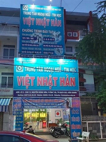 Trung Tâm Ngoại Ngữ - Tin Học Việt Nhật Hàn