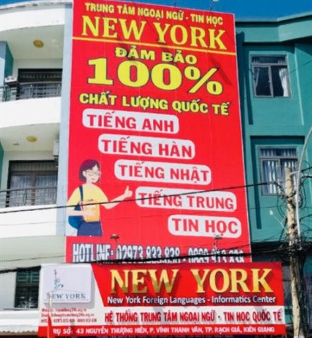 Trung Tâm Ngoại Ngữ New Work