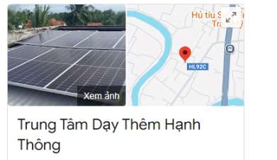 Trung Tâm Dạy Thêm Hạnh Thông