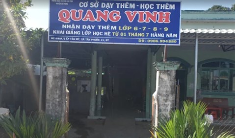 Cơ sở dạy thêm Quang Vinh Lai Vung