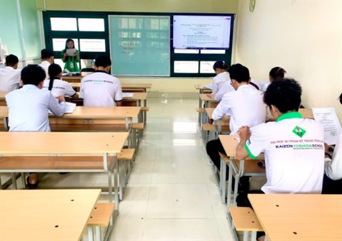 Lớp tiếng Nhật tại Esuhai - Kaizen Vĩnh Long