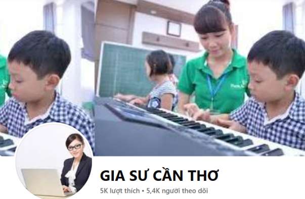 Facebook đăng lớp dạy kèm tại Cần Thơ