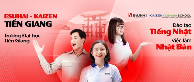 Trung tâm tiếng Nhật Esuhai - Kaizen Tiền Giang