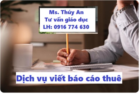 Viết Thuê Báo Cáo Thực Tập Điểm Cao Uy Tín